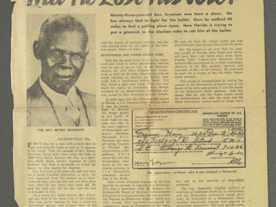 Will He Lose His Vote?,The Worker Magazine,1946 October 27,Johnson Publishing Company Clippings File Collection