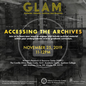 Accessing the Archives flyer
