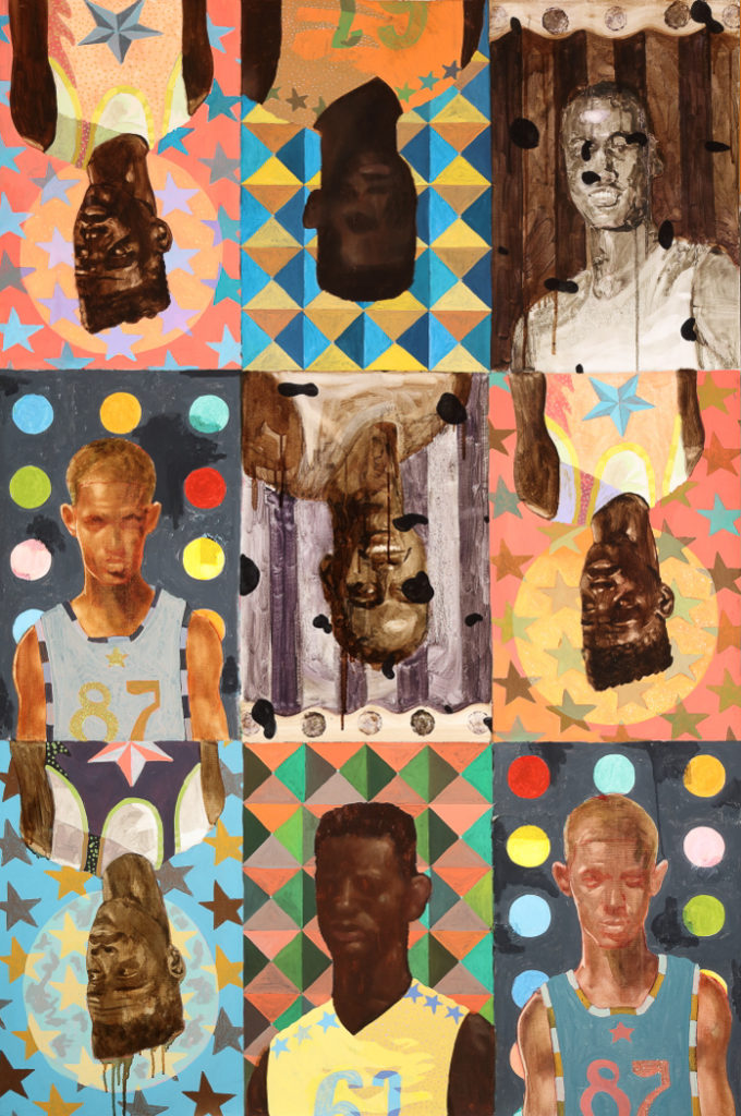 Untitled III, Derek Fordjour, 2012