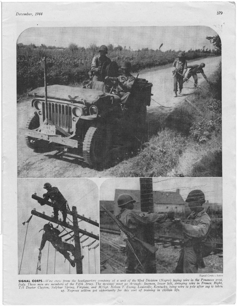 "The Crisis", December 1944, National Association for the Advancement of Colored People, 1944 December, World War II Vertical File