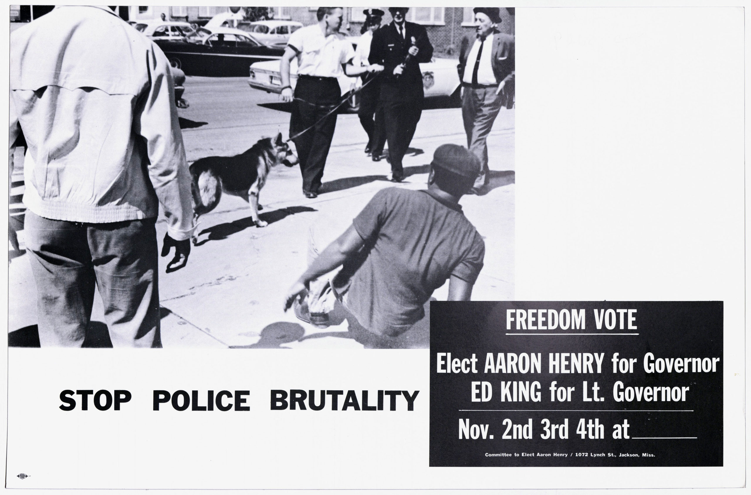Stop Police Brutalitycirca 1963Political Posters Collection