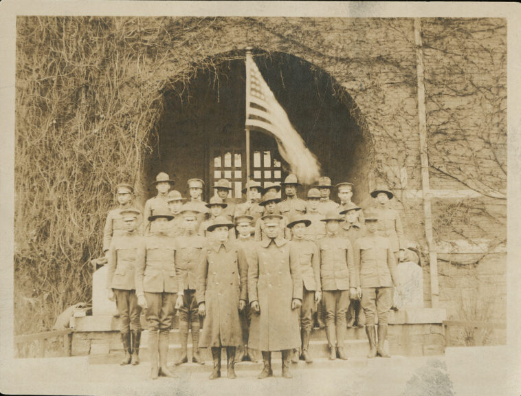 Military - WWI Training, Atlanta University, undated, Atlanta University photograph collection