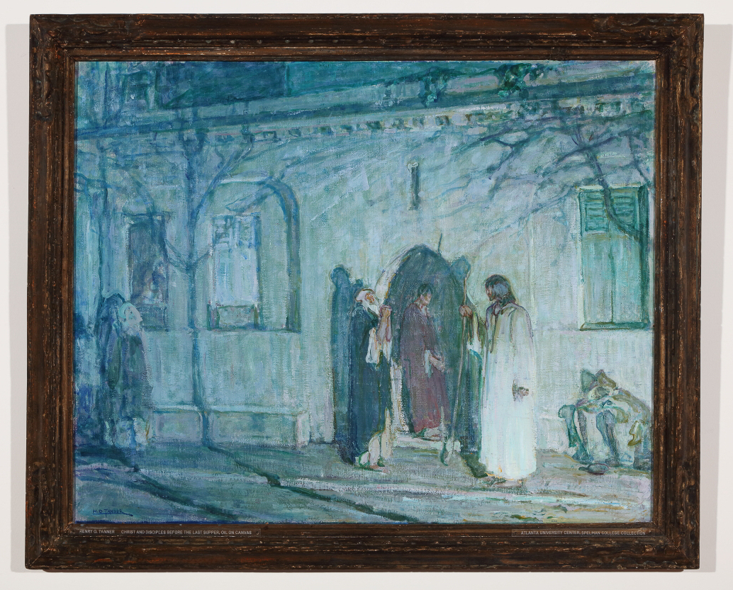 Christ and the Disciples before the Last Supper, Tanner,  Henry Ossawa, 1908-1909, Waddell