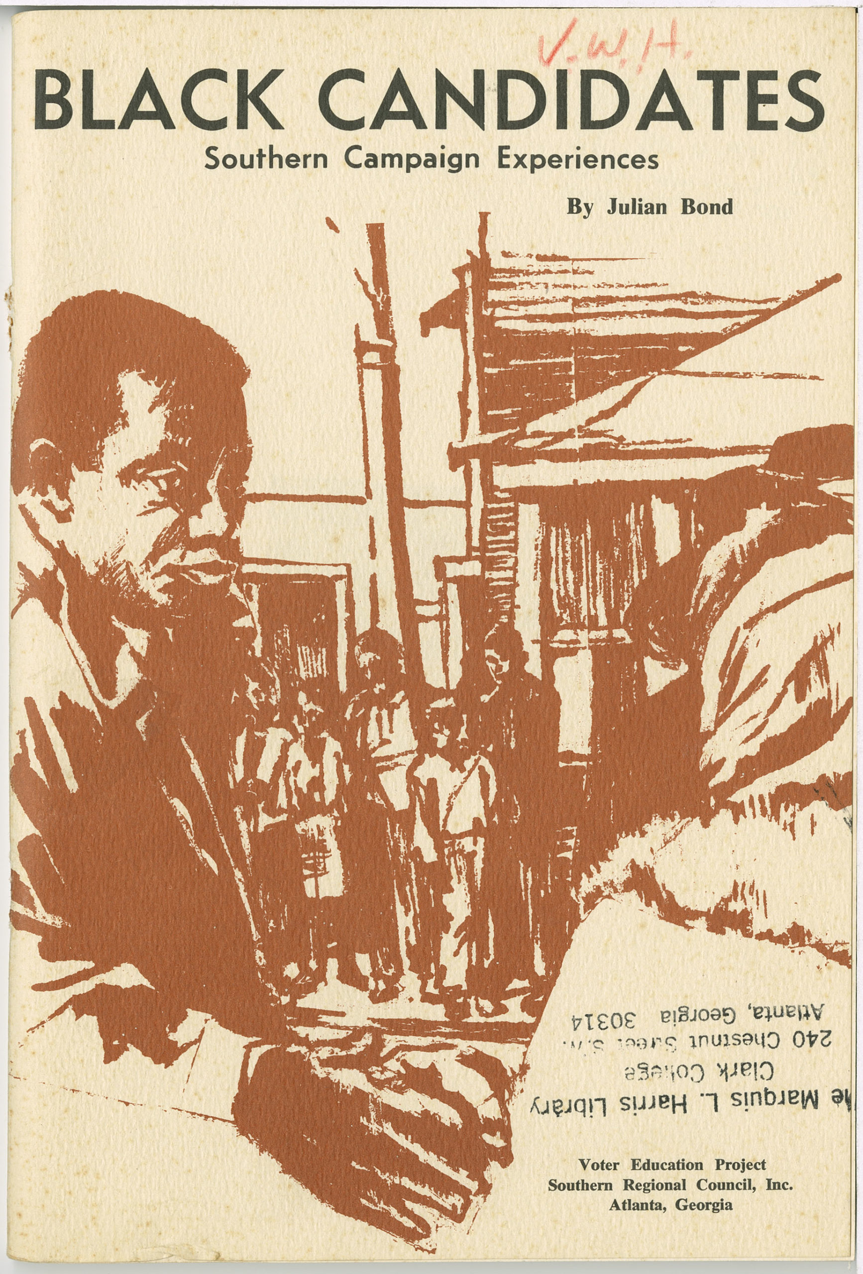 Black Candidates Southern Campaign Experiences, Julian Bond, 1940-2015,1969 May,Vivian W. Henderson papers